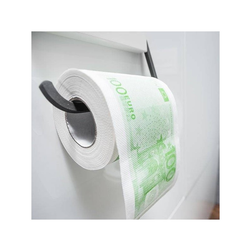 Rouleau de papier toilette 100 euros 