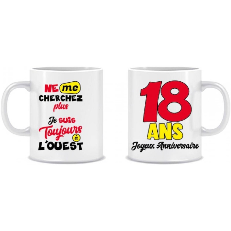 Mug 18 ans