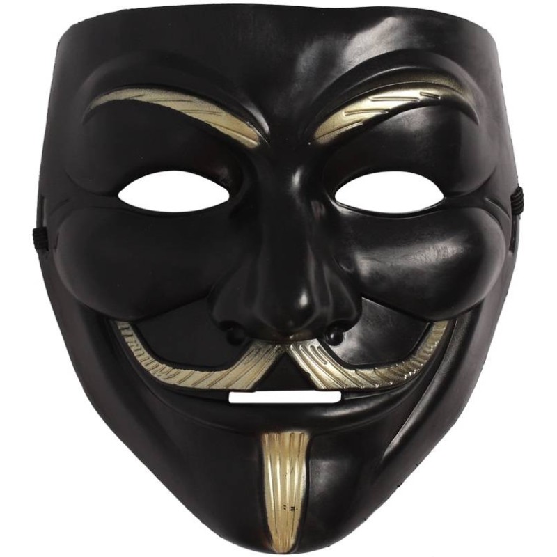Masque anonymous noir