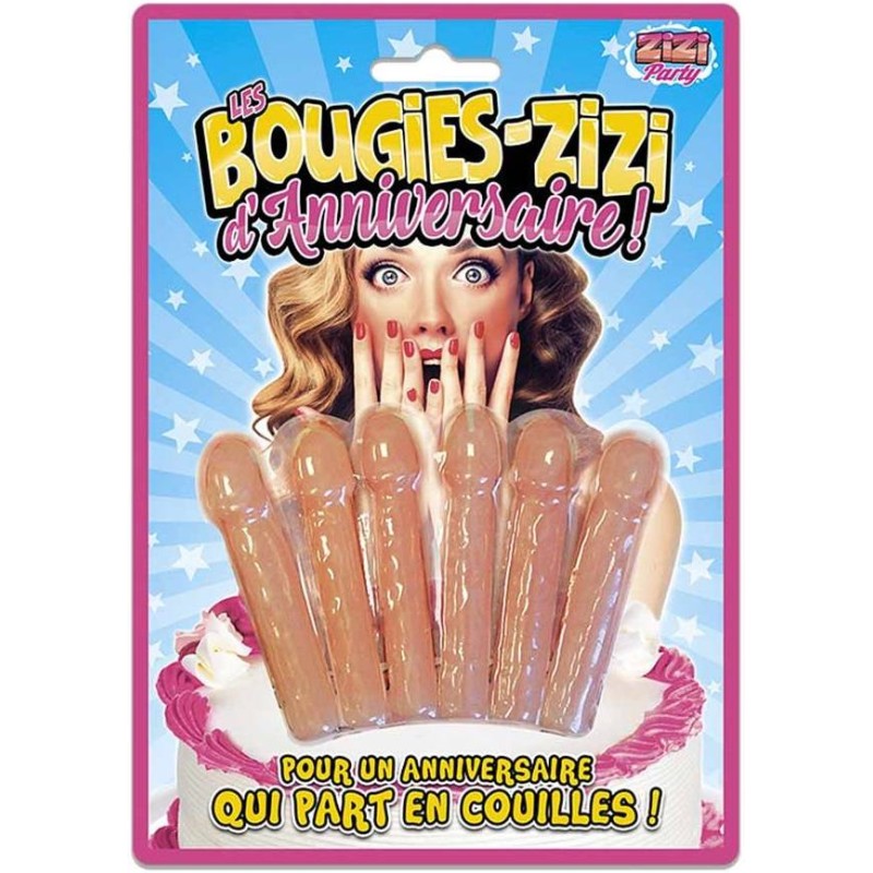 6 bougies zizi