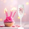 Flûte champagne 30 ans