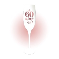 Flûte champagne 60 ans