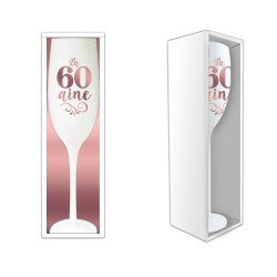 Flûte champagne 60 ans