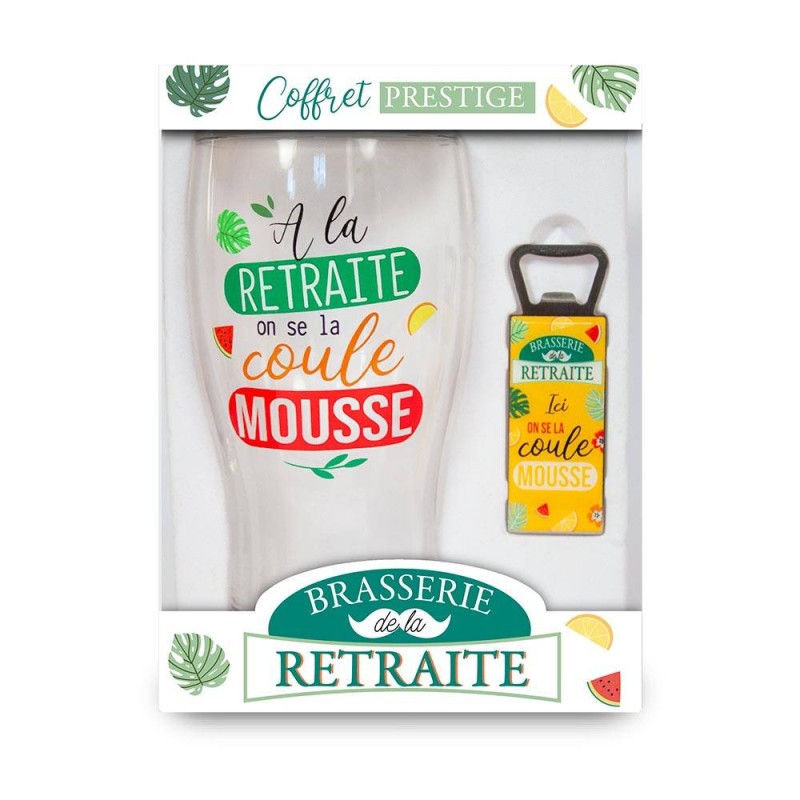 Coffret bière retraite