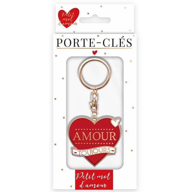 Porte-clés "Amour toujours"