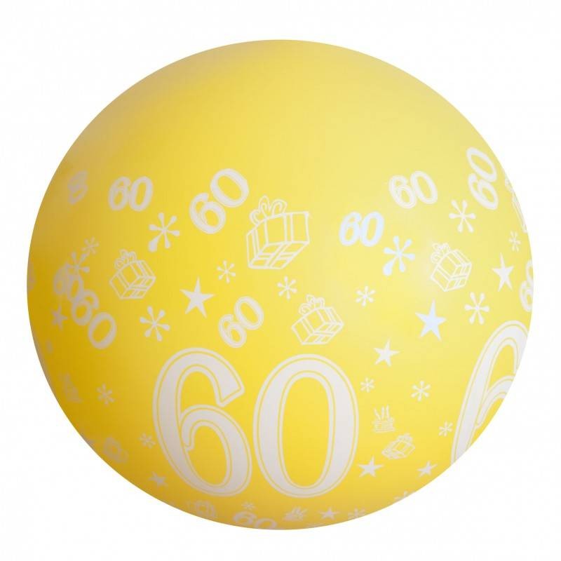 Ballon géant 60 ans