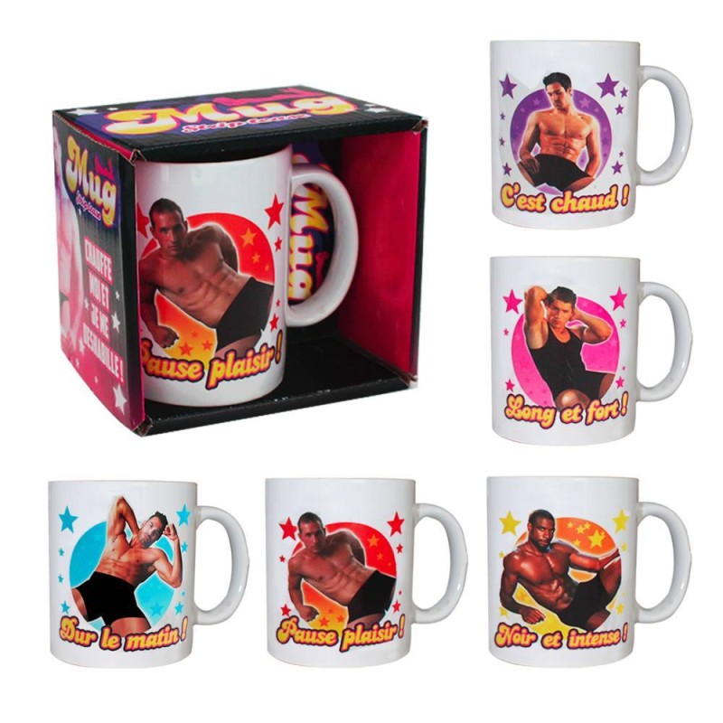 Mug striptease homme