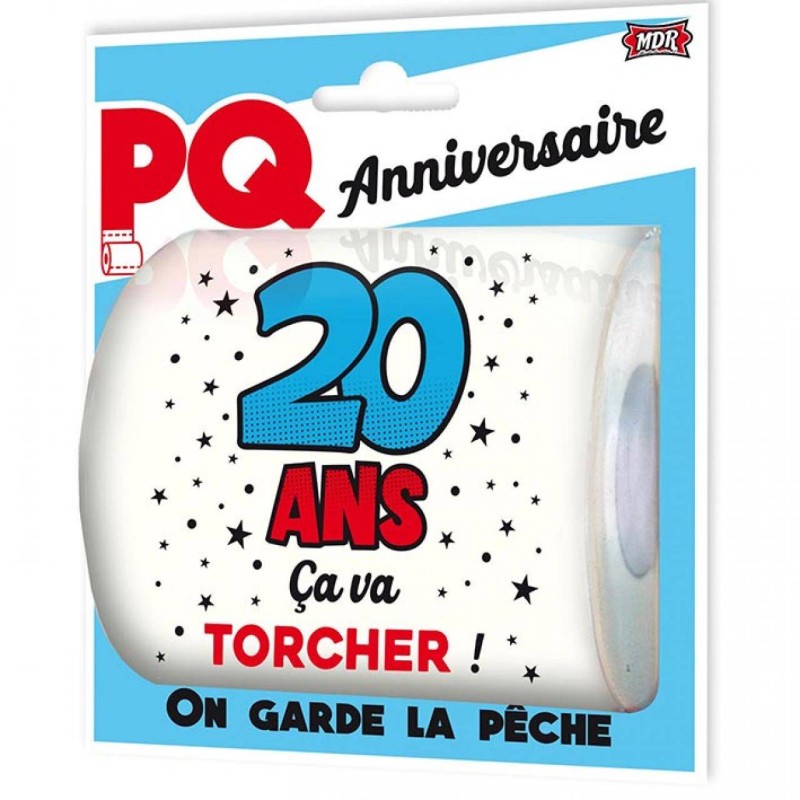 Papier toilette 20 ans