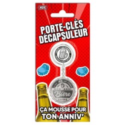 Porte-clés décapsuleur Anni-Bière-Saire