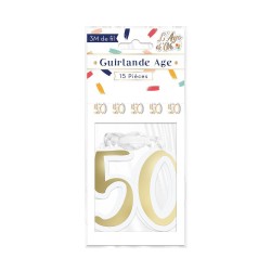 Guirlande Age 50