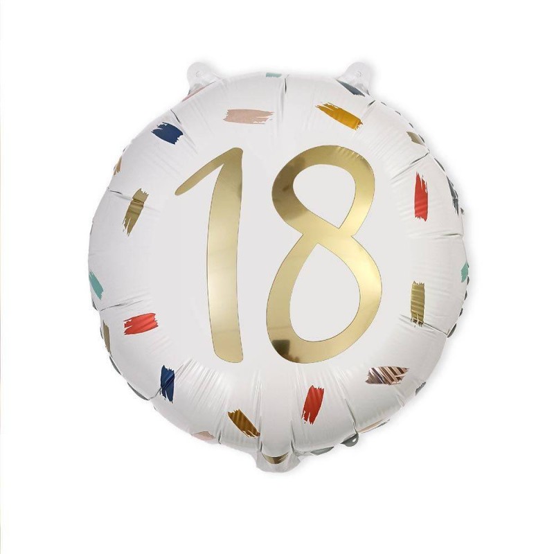 Ballon Métallique 18 ans