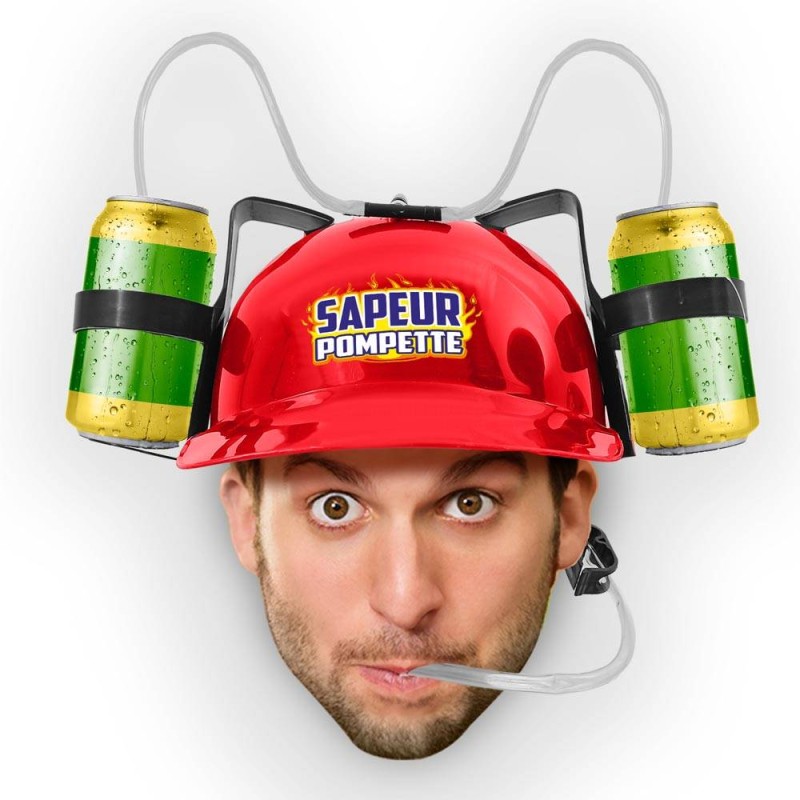 Casque Anti-soif Sapeur Pompette