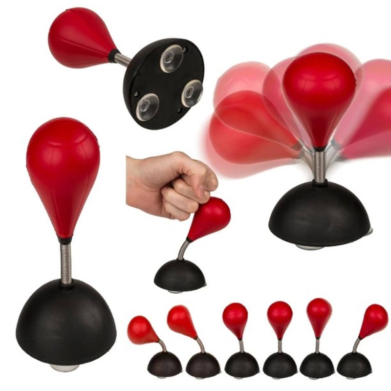 Punching Ball de Bureau  Sac de Boxe Desktop Ballon Anti-Stress