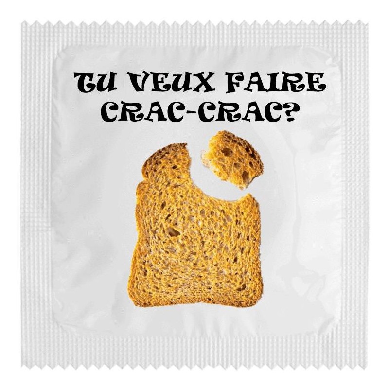 Préservatif Tu veux faire Crac Crac