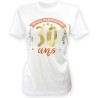 T-shirt à dédicacer femme - Cadeau 30 ans