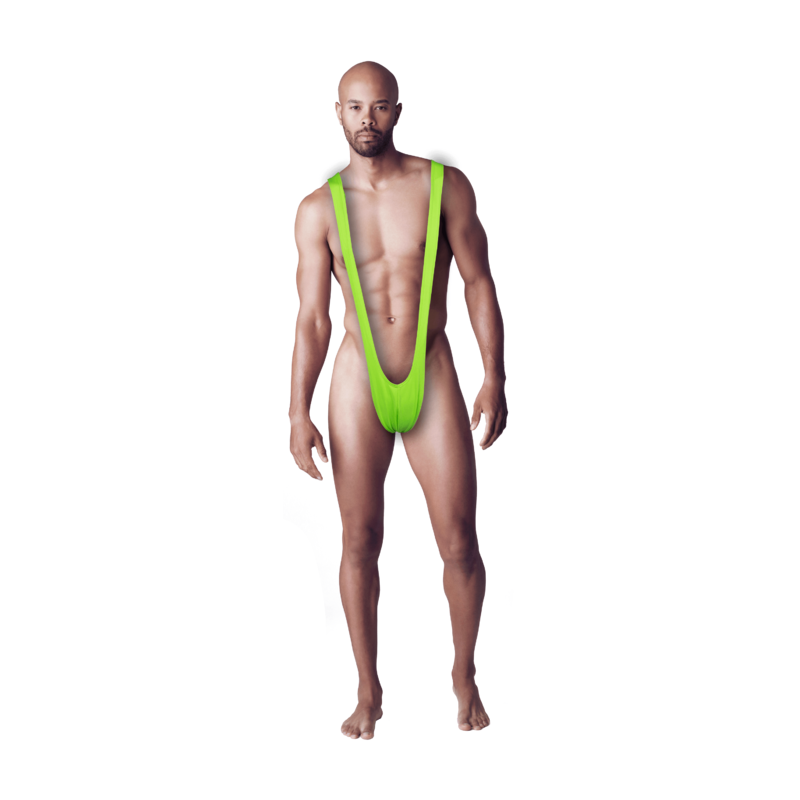 Maillot de bain homme Mankini vert