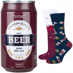 Chaussettes bière homme - Cadeau humour