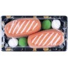 Chaussettes sushi bicolores - Cadeau humour
