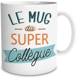 Le mug du super collègue - Cadeau humour