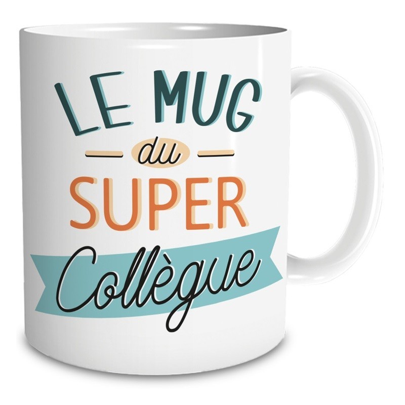 Le mug du super collègue - Cadeau humour