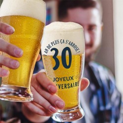 Verre à bière - Cadeau 30 ans