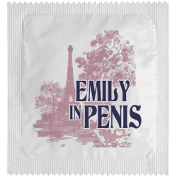Préservatif humoristique Emily in pénis