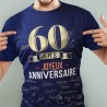 T-shirt à dédicacer homme 60 ans