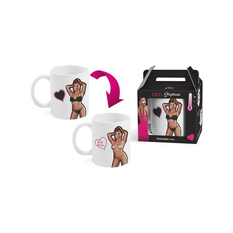 Mug strip-tease femme