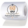 Rouleau papier WC - Cadeau 60 ans