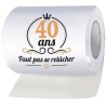 Rouleau papier WC - Cadeau 40 ans