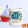 Mug anniversaire - Cadeau 30 ans "Aïe ça pique"
