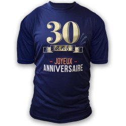 T-shirt a dédicacer homme - Cadeau 30 ans
