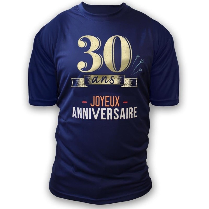 T-shirt à dédicacer femme - Cadeau 30 ans