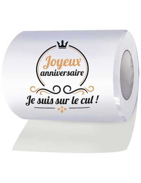 Rouleau papier WC - Cadeau d'anniversaire