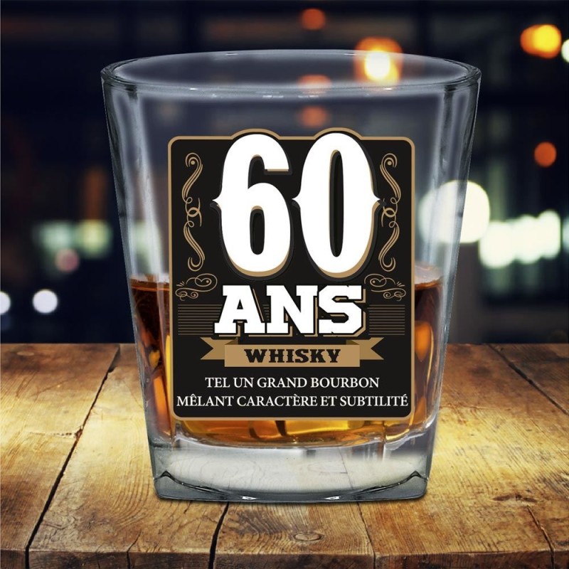 Verre à Whisky 60 ans