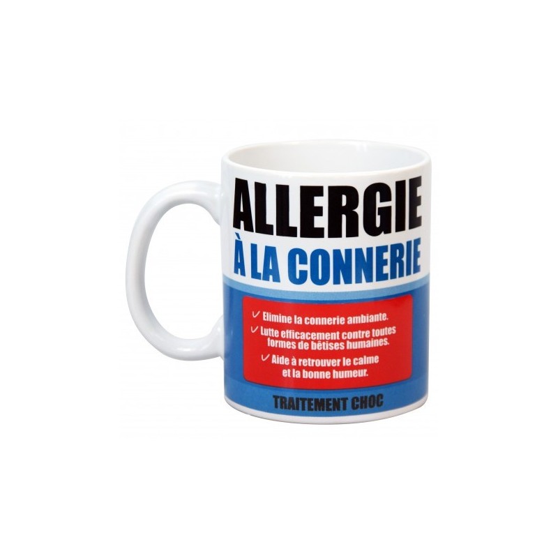 Mug allergie à la connerie