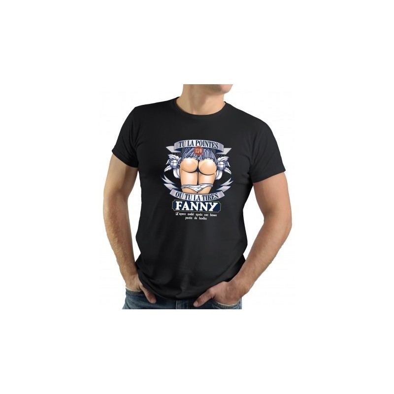 Tee-shirt Fanny noir