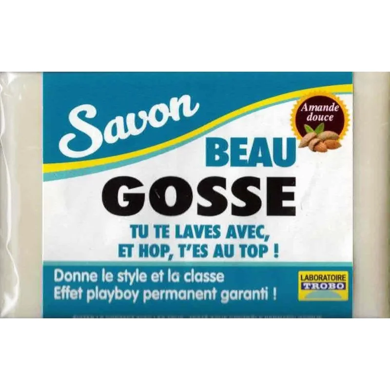 Savon humoristique "beau gosse"