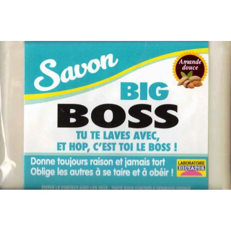 Savon humoristique boss