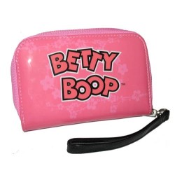 Pochette porte monnaie Betty Boop Rose
