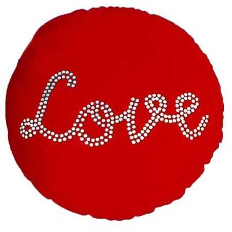 Coussin Love Strass