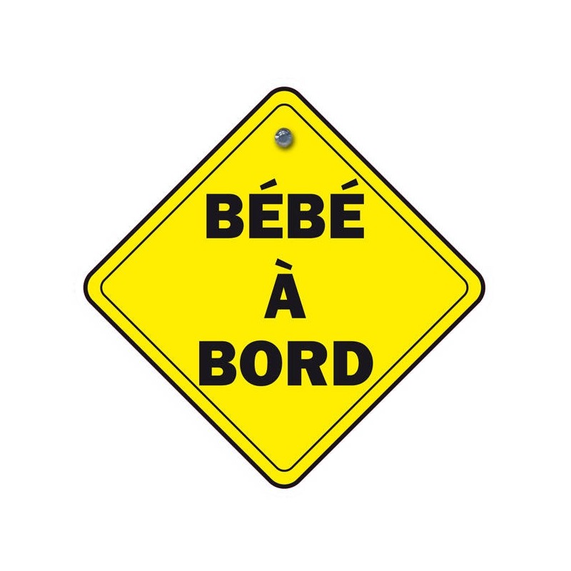 Panneau Bébé a bord