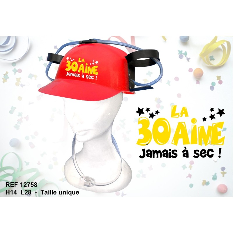 Casque anti soif 30 ans