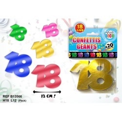 Confettis Geants 18 Ans