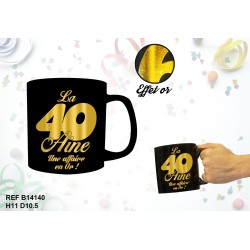 Mug Géant Or La 40aine