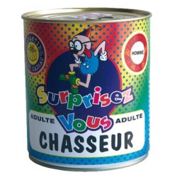 Boîte de conserve surprise sexy - Chasseur