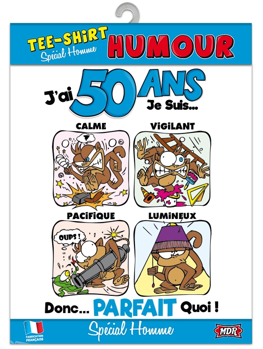 Tee Shirt Humour 50 Ans Homme