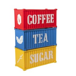 Container cargo thé - café - sucre