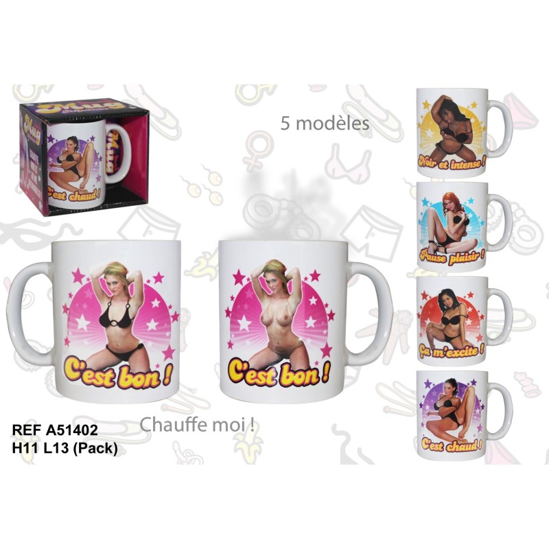 Mug striptease femme