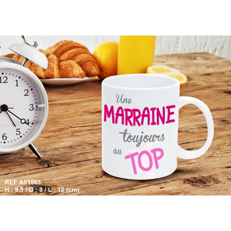 Mug une marraine toujours au top